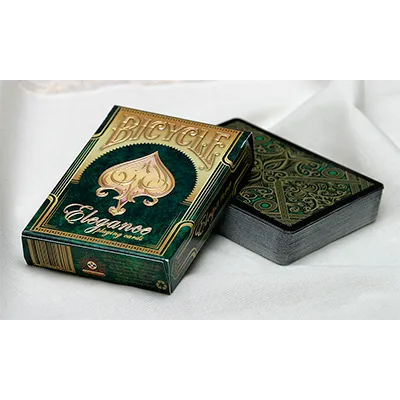 Bicycle Elegance Deck Emerald (Limited Edition) by Collectable Playing Cards