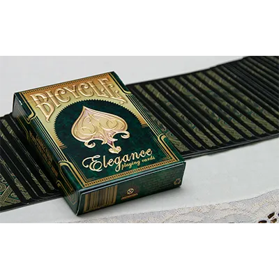 Bicycle Elegance Deck Emerald (Limited Edition) by Collectable Playing Cards