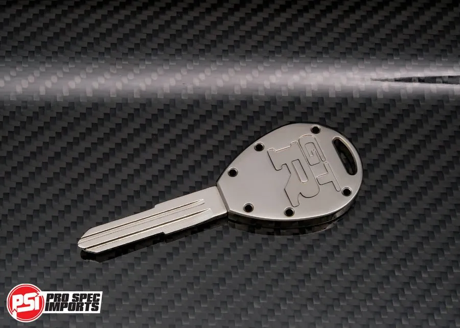 Billet Titanium R32 / R33 Skyline GTR Key Blank - Premium Polished