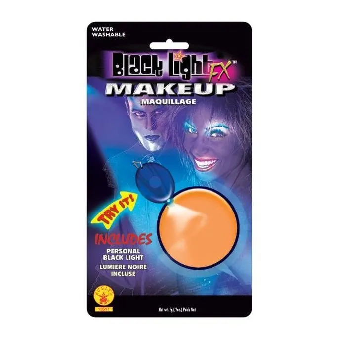 Black Lite Orange Make Up