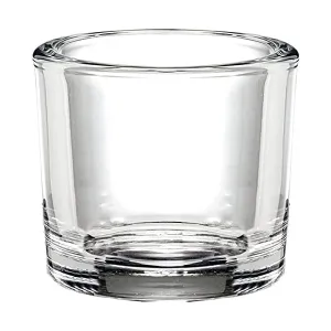 Blomus Candle Holder in Clear Glass 8x9cm NERO Small