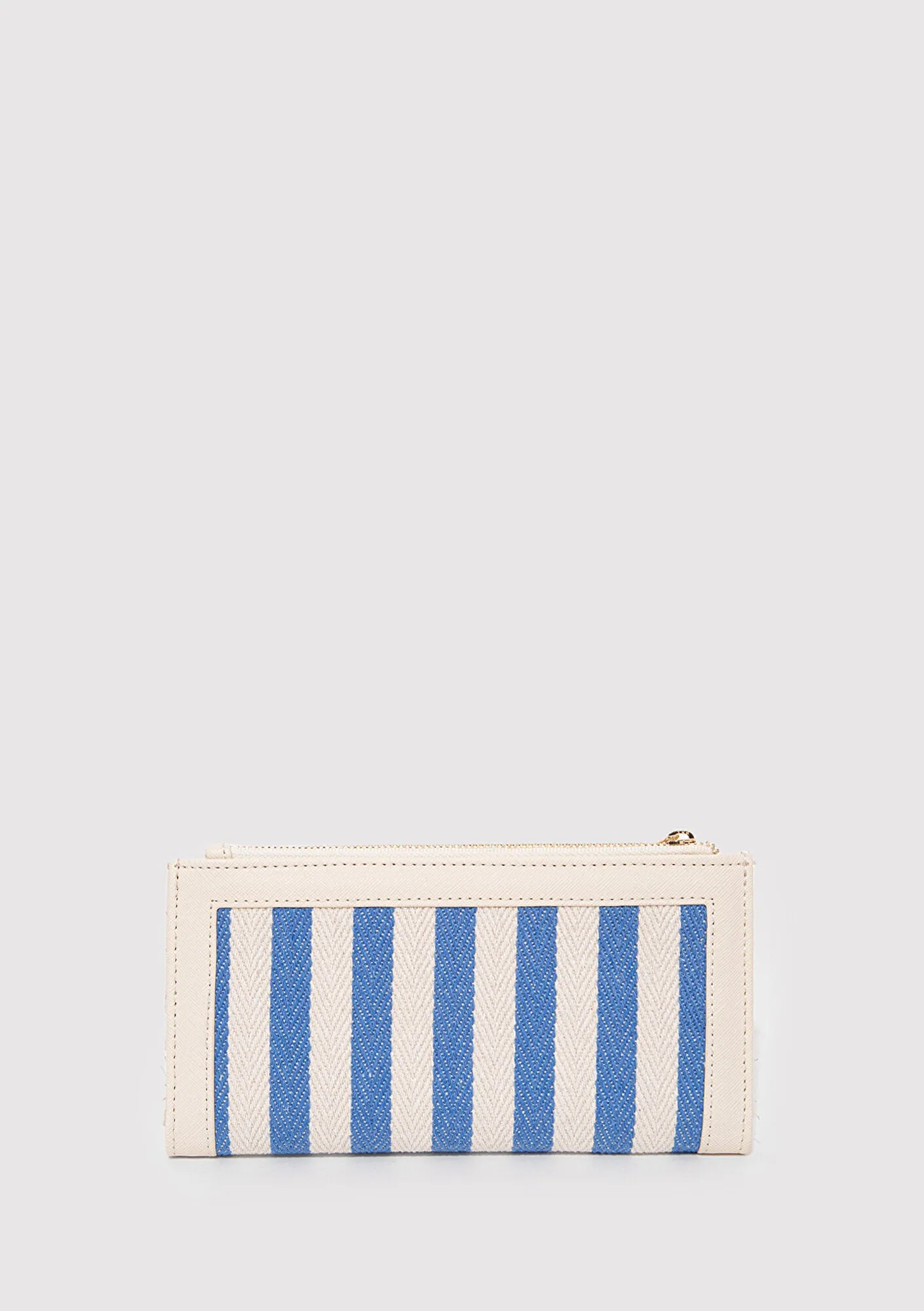 Blue Striped Wallet