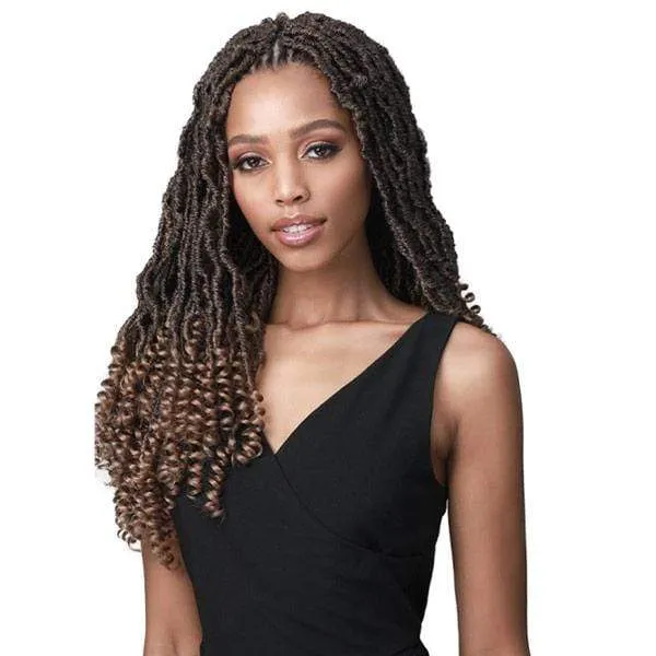 Bobbi Boss Synthetic Crochet Braid - NU LOCS CURLY TIPS 18" 2X