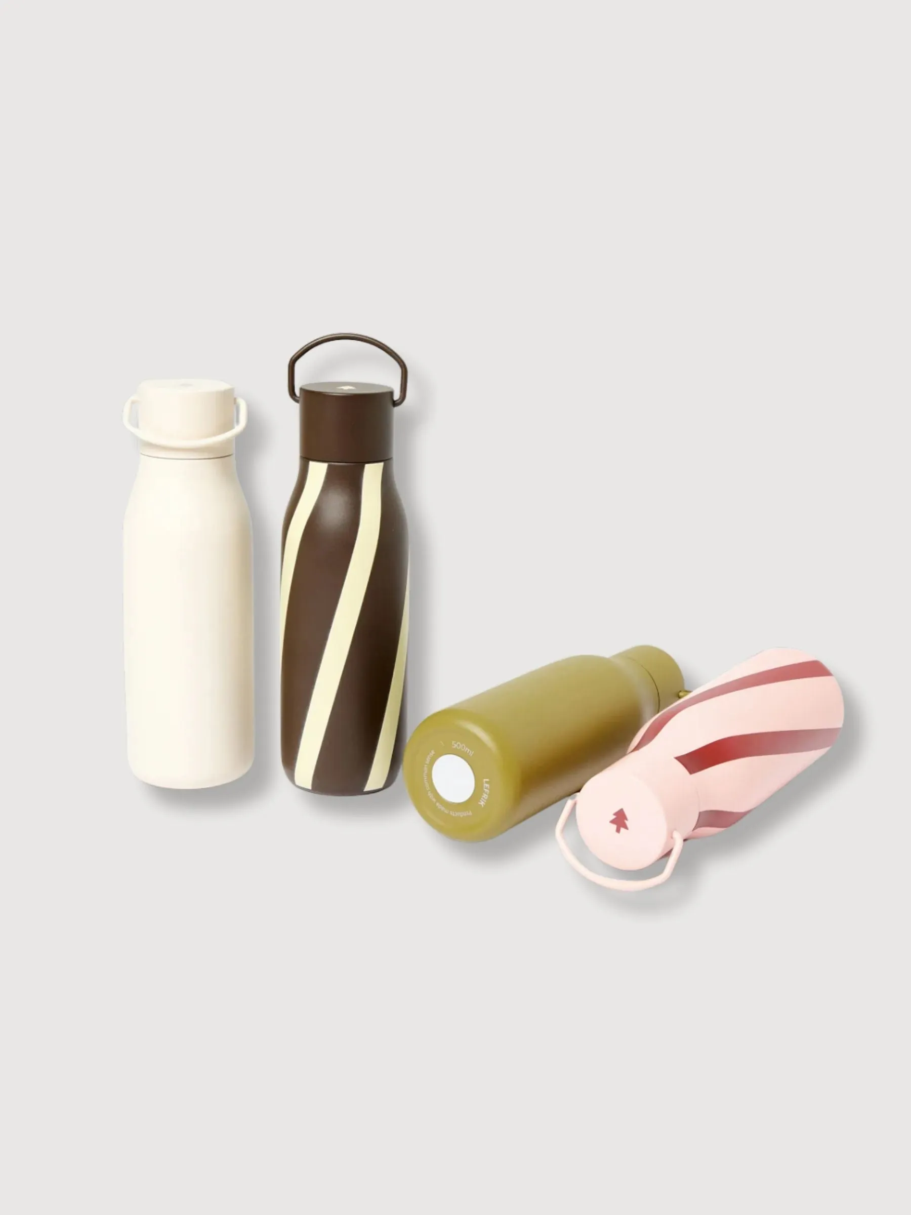 Bottle Circus Striped Brown | Lefrik