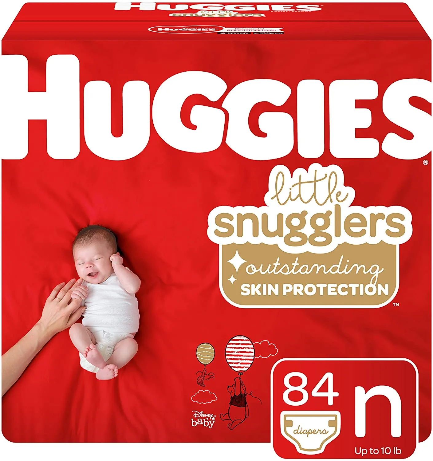 Brand new in package! Huggies Little Snugglers Baby Diapers, Size Newborn, 84 Count