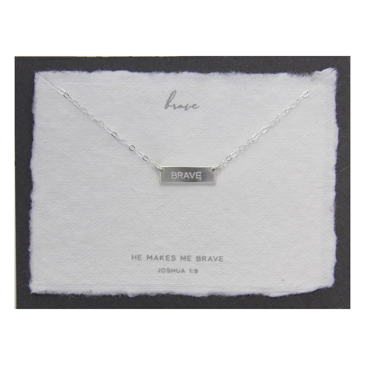 Brave Necklace Sterling Silver