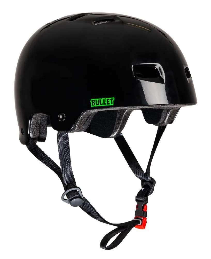 Bullet x Slime Balls Helmet Slime Balls Logo Youth - Black