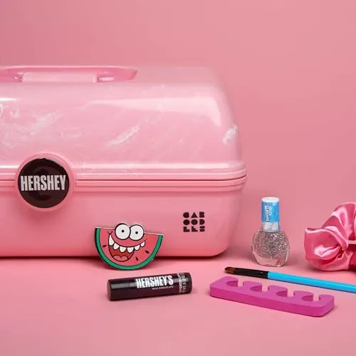 Caboodles Women's On-The-Go Girl, Pink Hershey