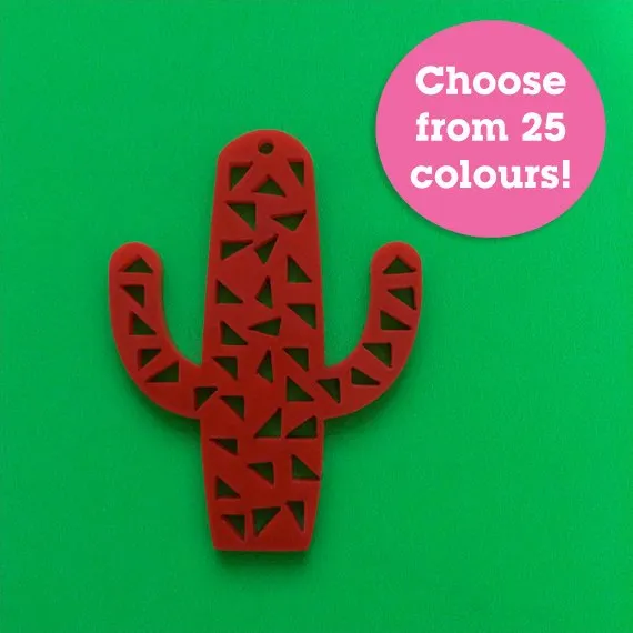 Cactus - asst designs - 2 Pair