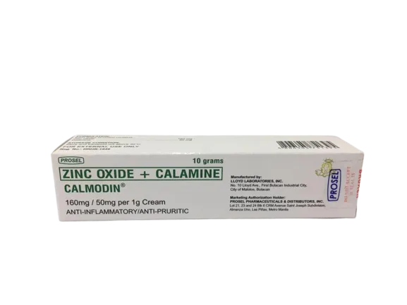 Calmodin ( Zinc Oxide   Calamine ) 160mg / 50 mg per 1g Cream