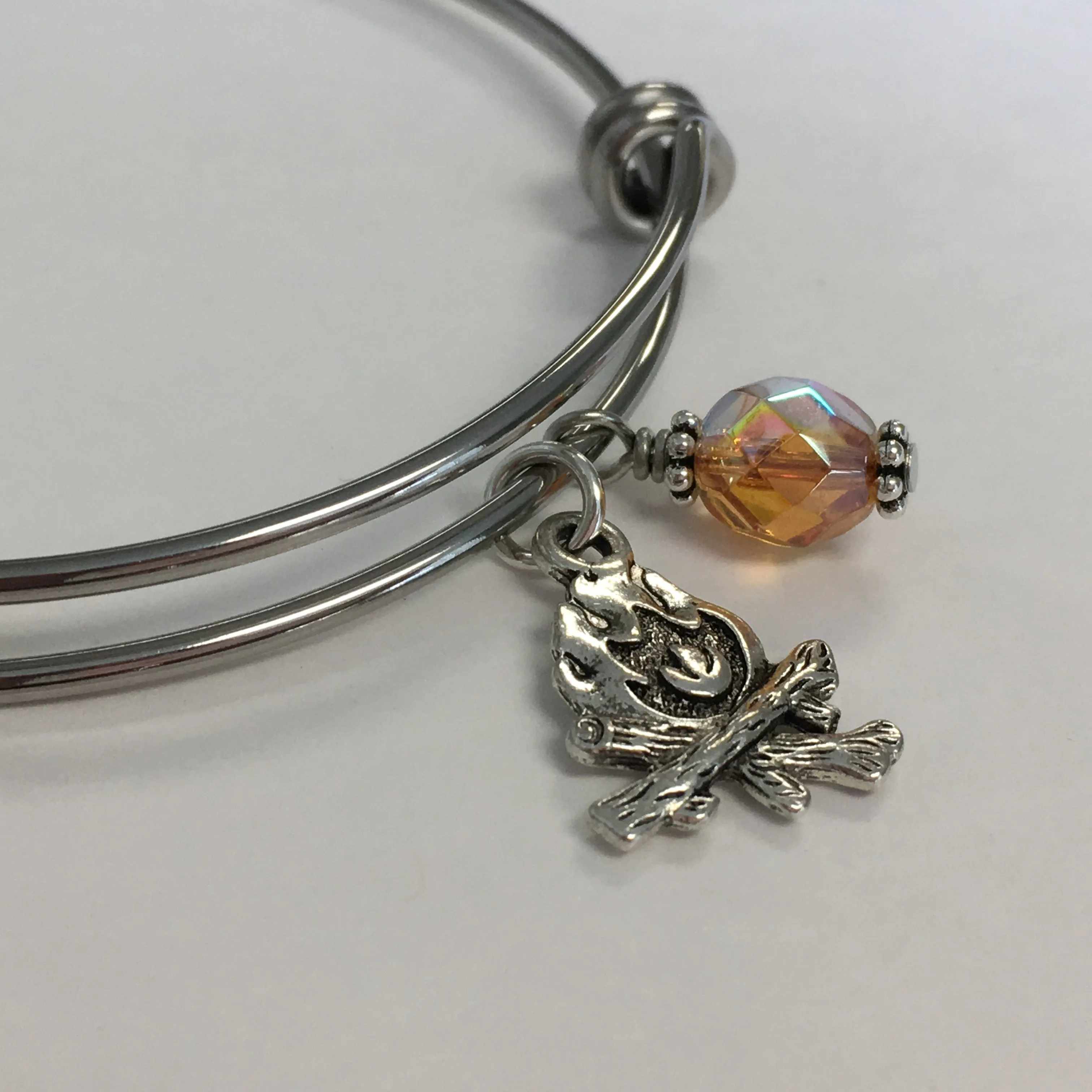 Campfire Expandable Bangle