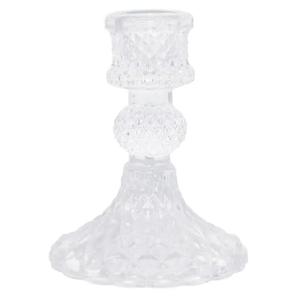 Candle Holder Baby Bella Clear
