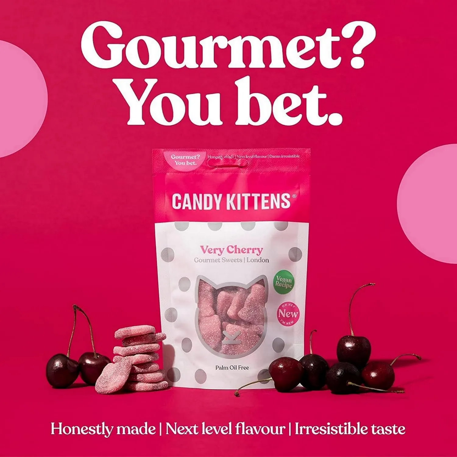 Candy Kittens Vegan Sweets 10x140g