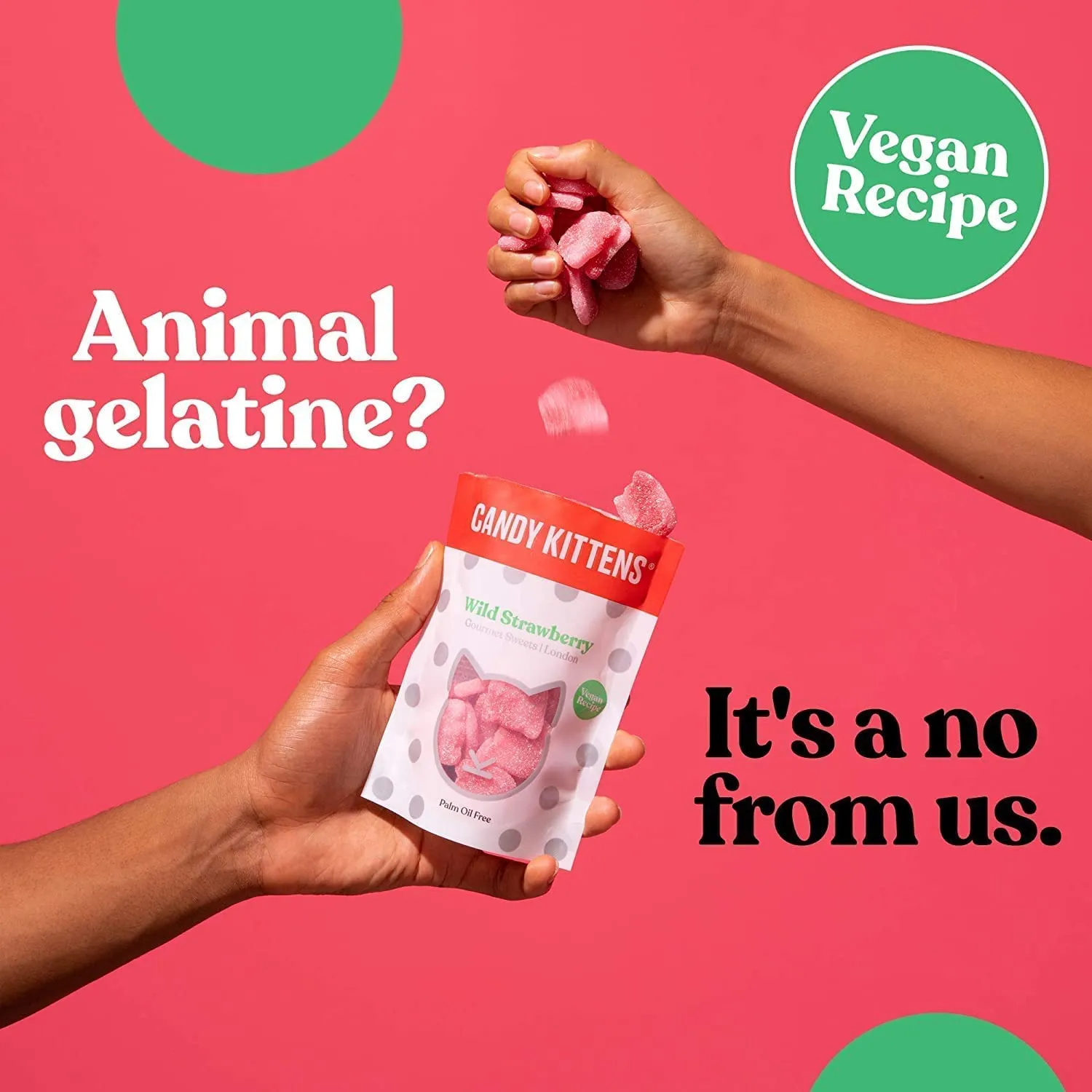 Candy Kittens Vegan Sweets 10x140g