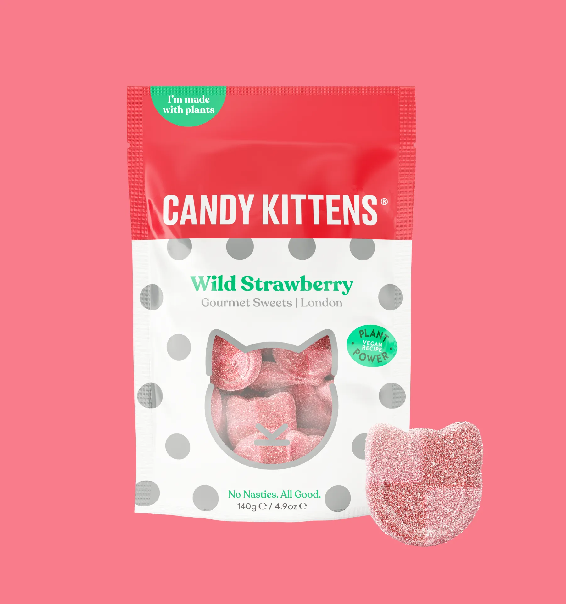 Candy Kittens Vegan Sweets 10x140g