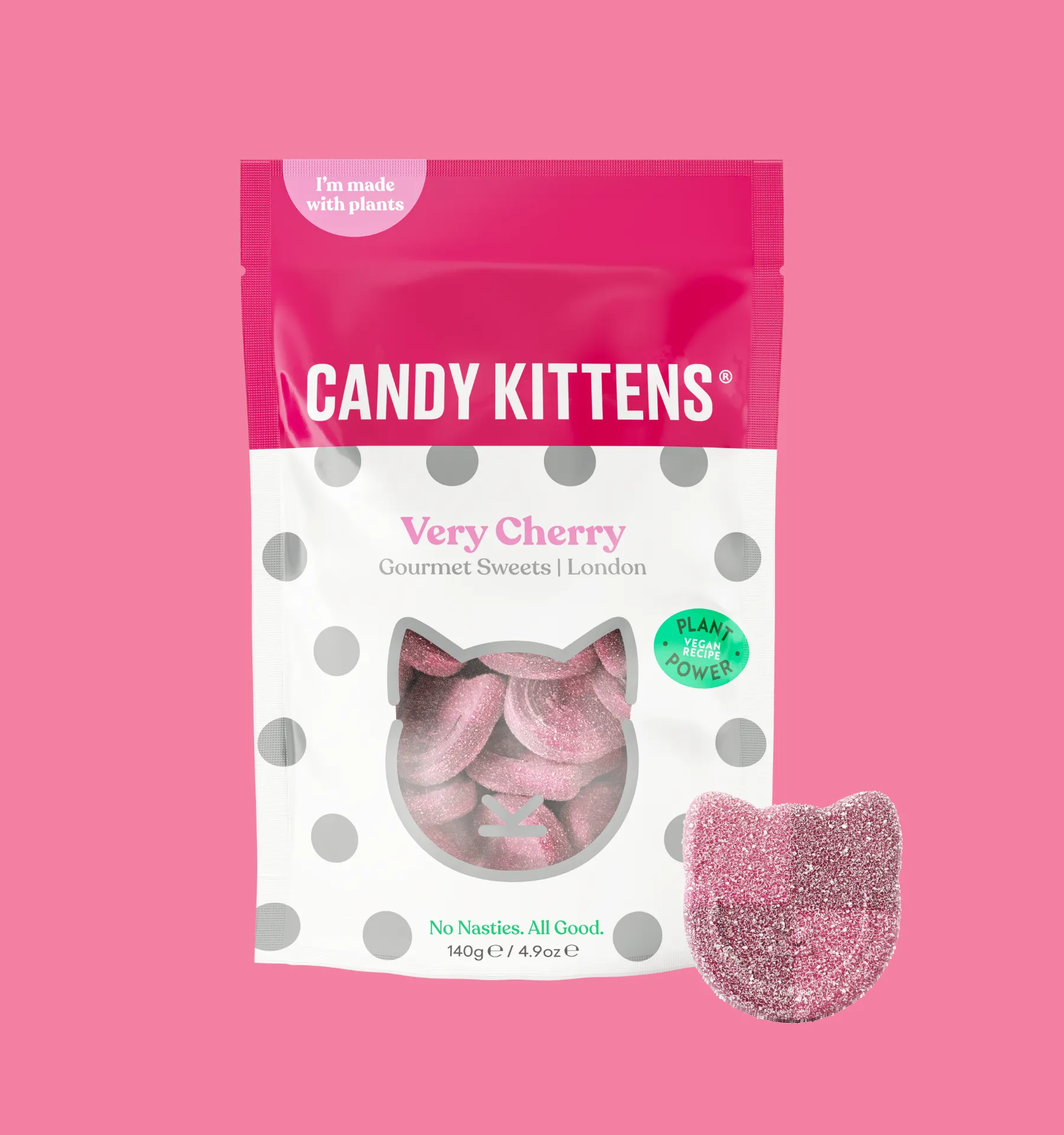 Candy Kittens Vegan Sweets 10x140g