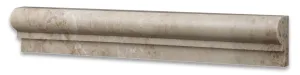 Cappuccino Marble 2 X 12 HONED OG-1 Chair Rail Trim - Box of 5 Pcs.