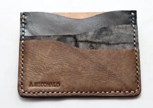 Card Wallet  | 3 slot | cordovan and calf