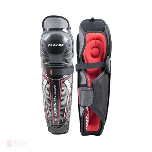 CCM Jetspeed Vibe Senior Hockey Shin Guards (2019)