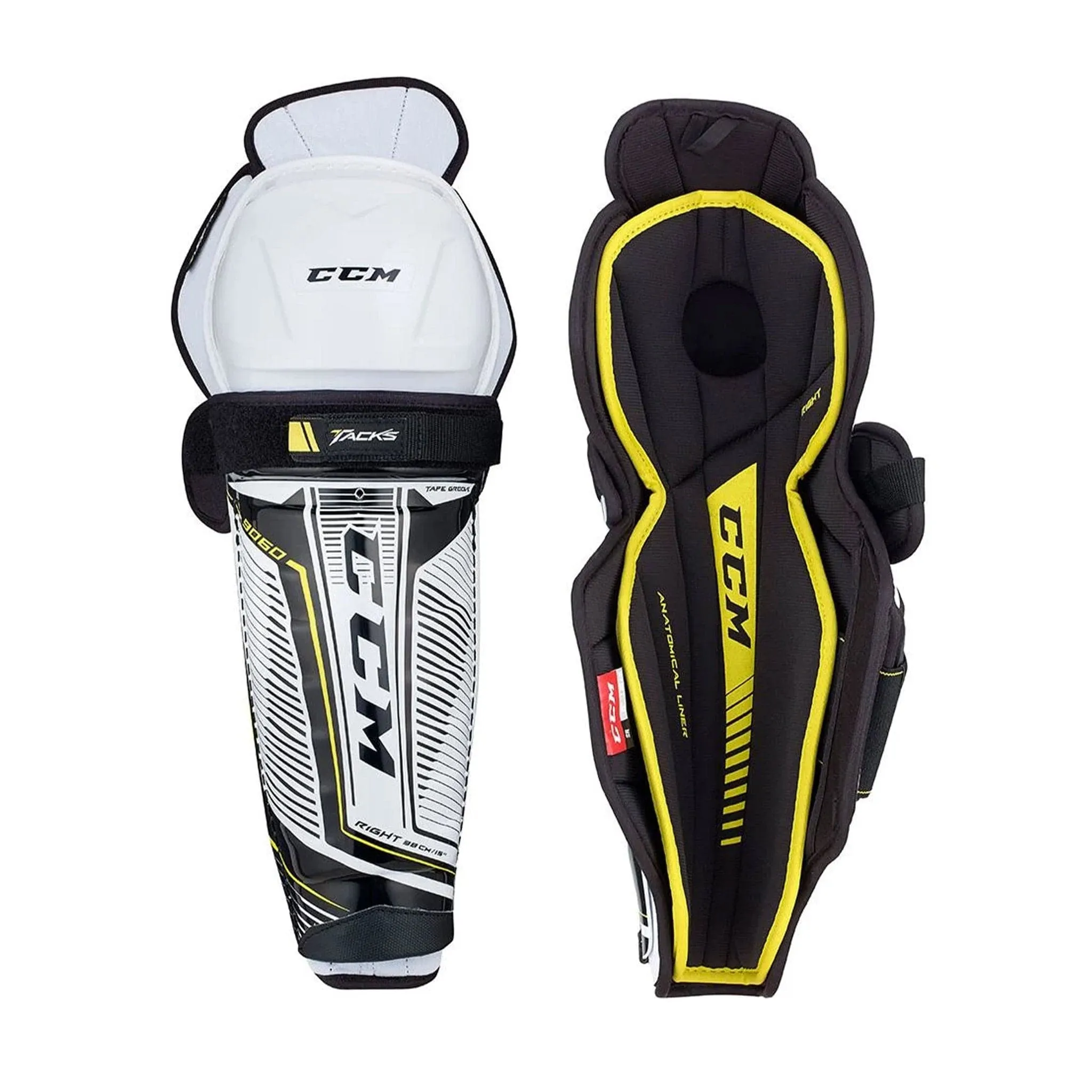 CCM Tacks 9060 Junior Hockey Shin Guards