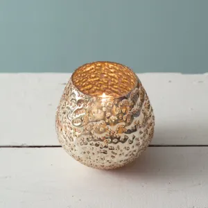 Charming Aurelia Mercury Glass Votive Candle Holders - Box of 2