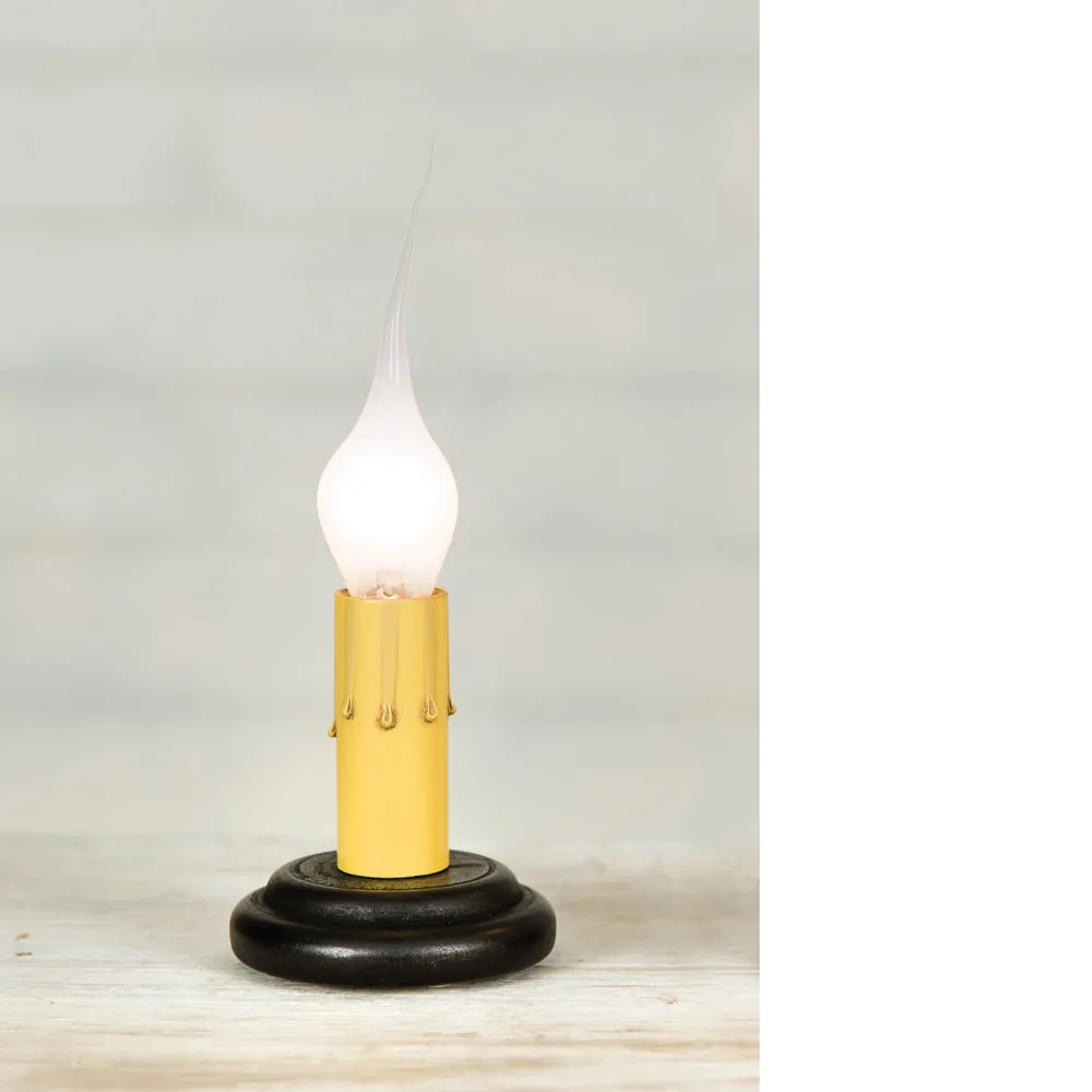 Charming Small Black Friendship Window Light - 2 Inch Windowsill Lamp