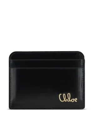 Chloé iconic leather card case