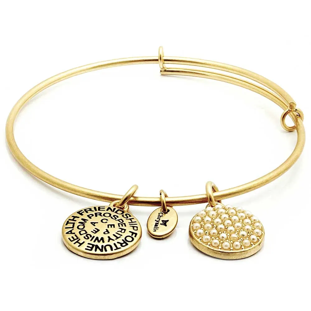 Chrysalis Gold Birthstone Swarovski Crystal Bracelet