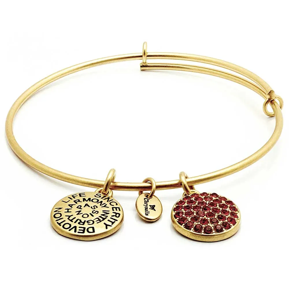 Chrysalis Gold Birthstone Swarovski Crystal Bracelet