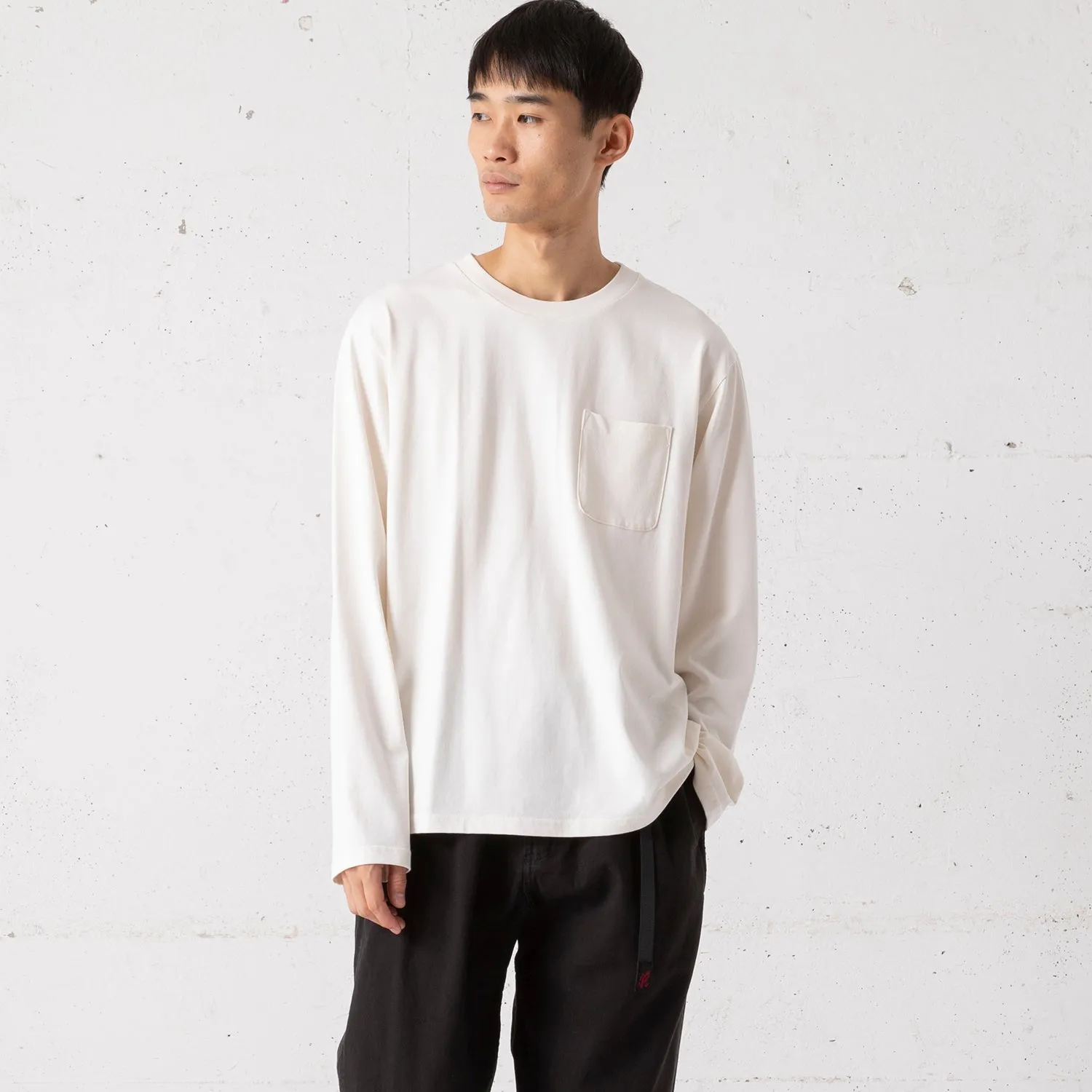 CHUMS | チャムス　Hurricane Compact Jersey Pocket L/S T