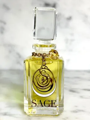 Citrine Vanity Bottle by Sage, Pure Perfume Oil Concentrate