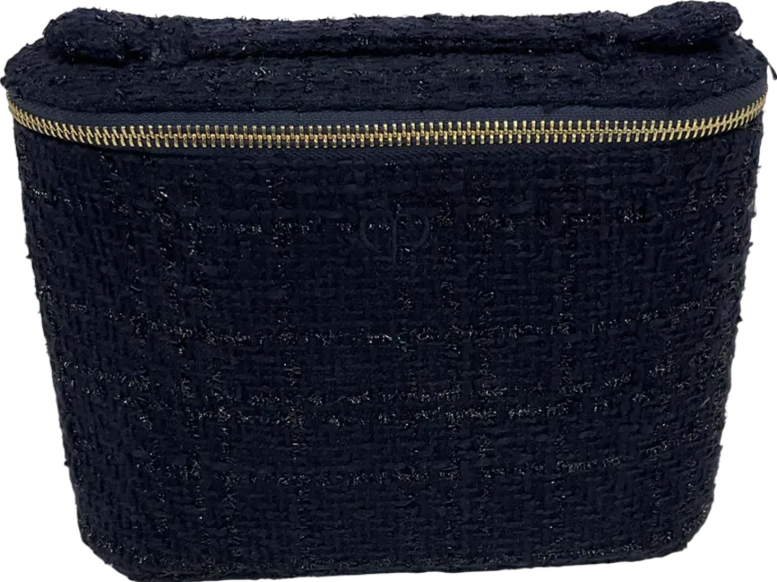 Clé de Peau Beauté Blue Tweed Make Up Bag