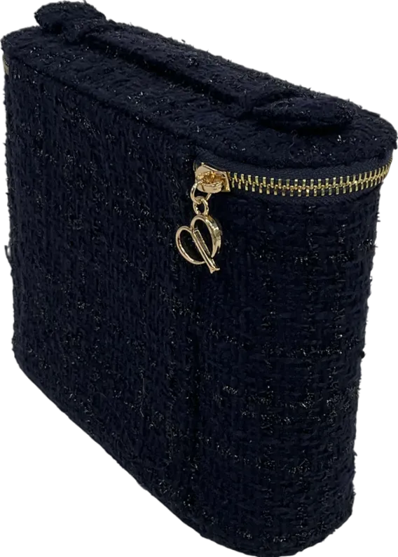 Clé de Peau Beauté Blue Tweed Make Up Bag