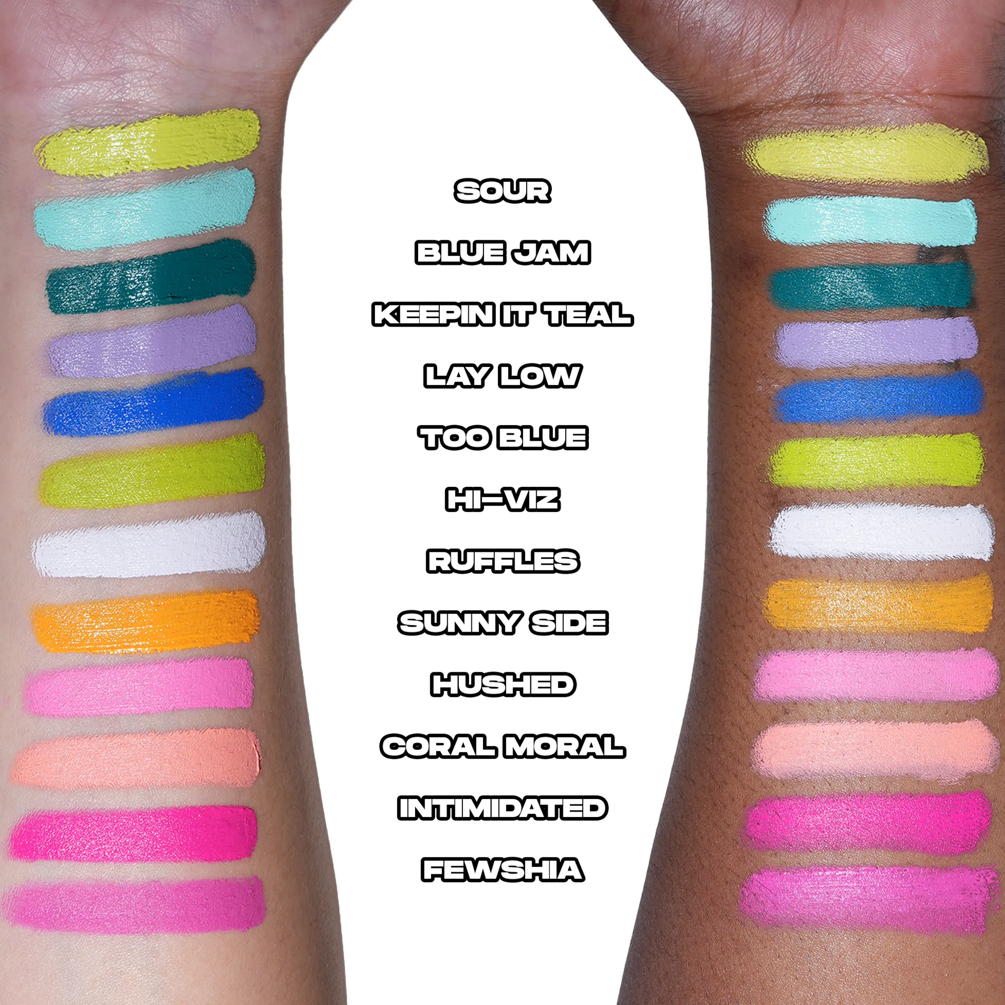 Colour Case Cosmetic Paint Palette