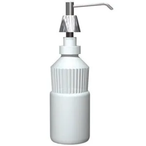 Commercial Foam Soap Dispenser, Countertop Mounted, Manual-Push, Stainless Steel - 4" Spout Length ASI 0332-C