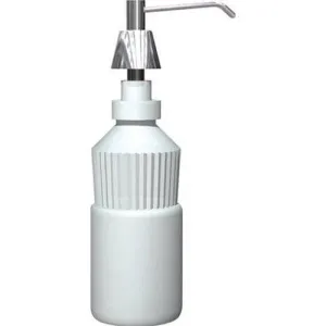 Commercial Foam Soap Dispenser, Countertop Mounted, Manual-Push, Stainless Steel - 4" Spout Length ASI 0332