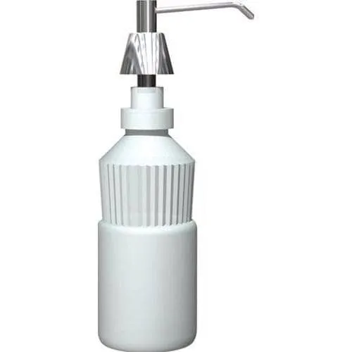 Commercial Foam Soap Dispenser, Countertop Mounted, Manual-Push, Stainless Steel - 4" Spout Length ASI 0332