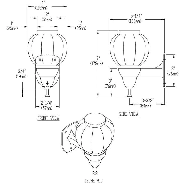 Commercial Liquid Soap Dispenser, Surface-Mounted, Manual-Push, Plastic - 16 Oz ASI 0371