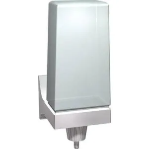 Commercial Liquid Soap Dispenser, Surface-Mounted, Manual-Push, Plastic - 24 Oz ASI 0356