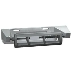 Commercial Toilet Paper Dispenser, Surface-Mounted, Aluminum w/ Satin Finish ASI 0263-1A