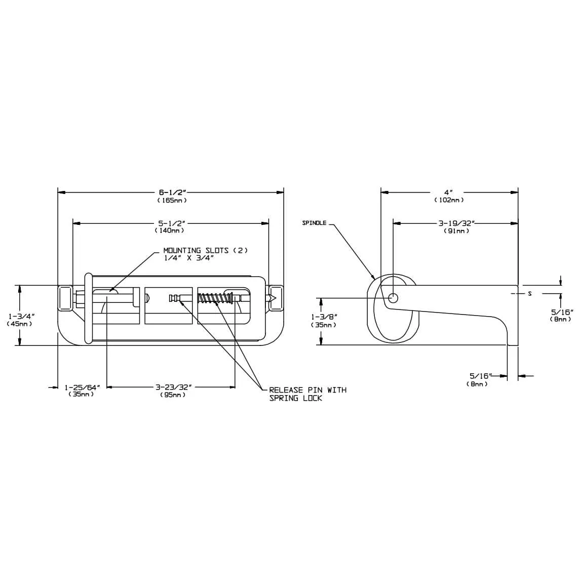 Commercial Toilet Paper Dispenser, Surface-Mounted, Aluminum w/ Satin Finish ASI 0263-1A