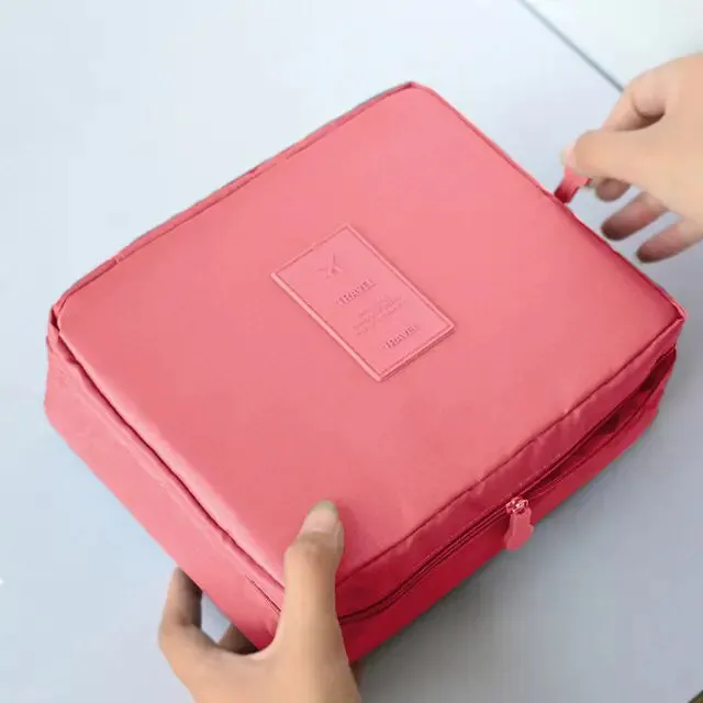 Compact Folding Beauty Bag