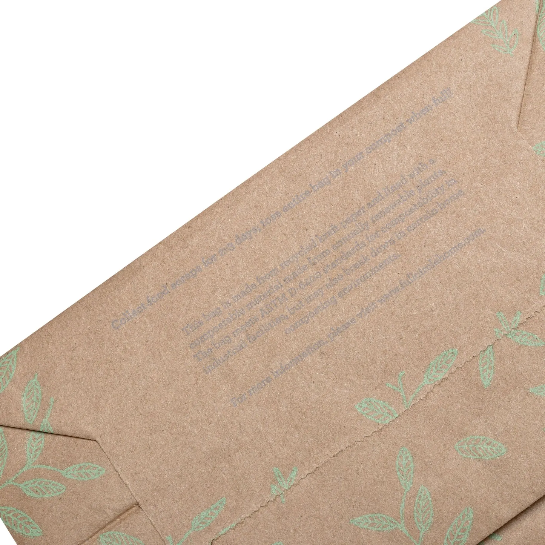 COMPOSTABLE FOOD WASTE PAPER BAGS