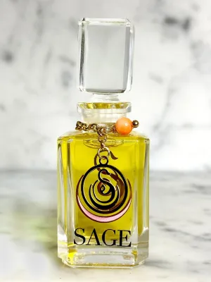 Coral Vanity Bottle by Sage, Pure Perfume Oil Concentrate
