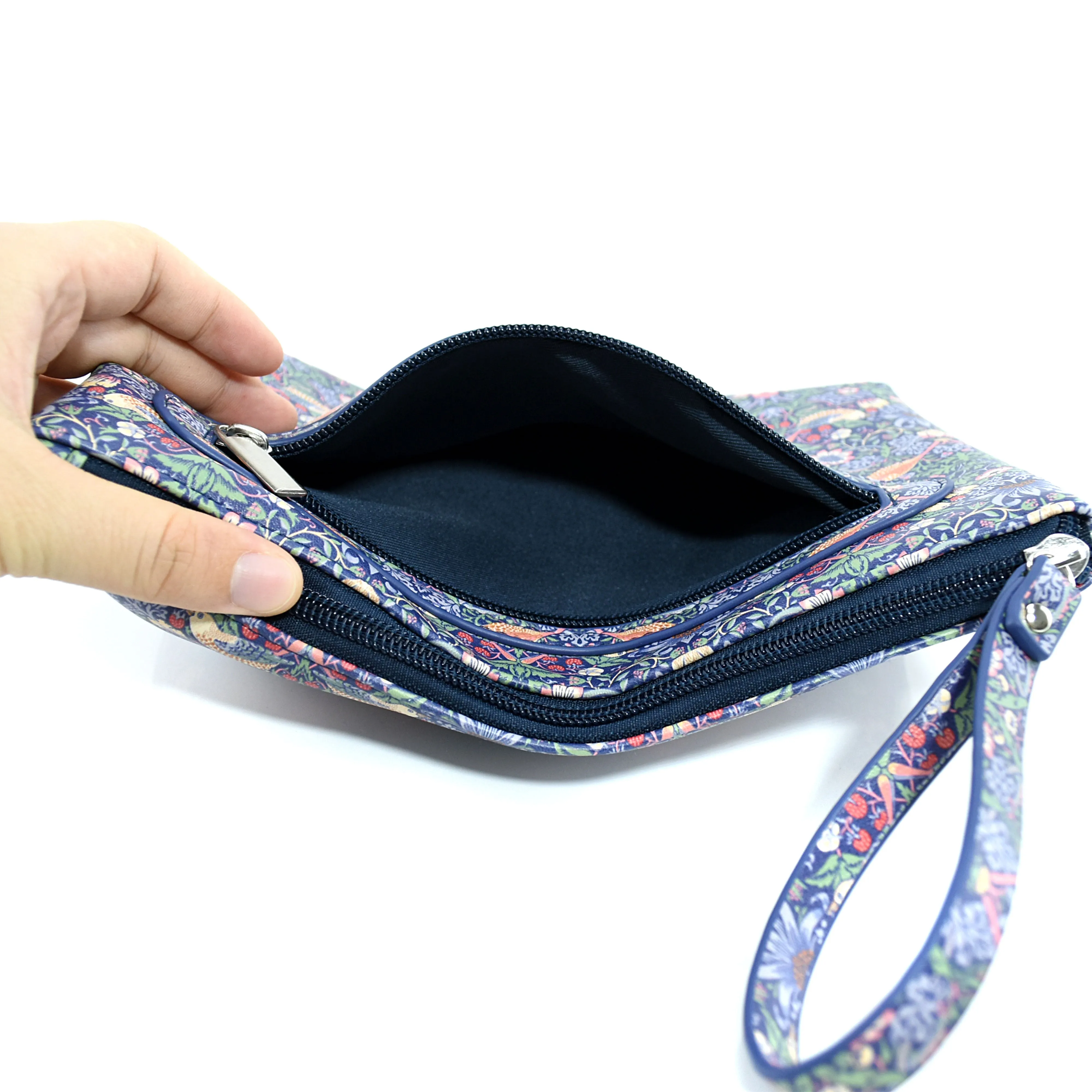 Cosmetic Bag - Strawberry Thief