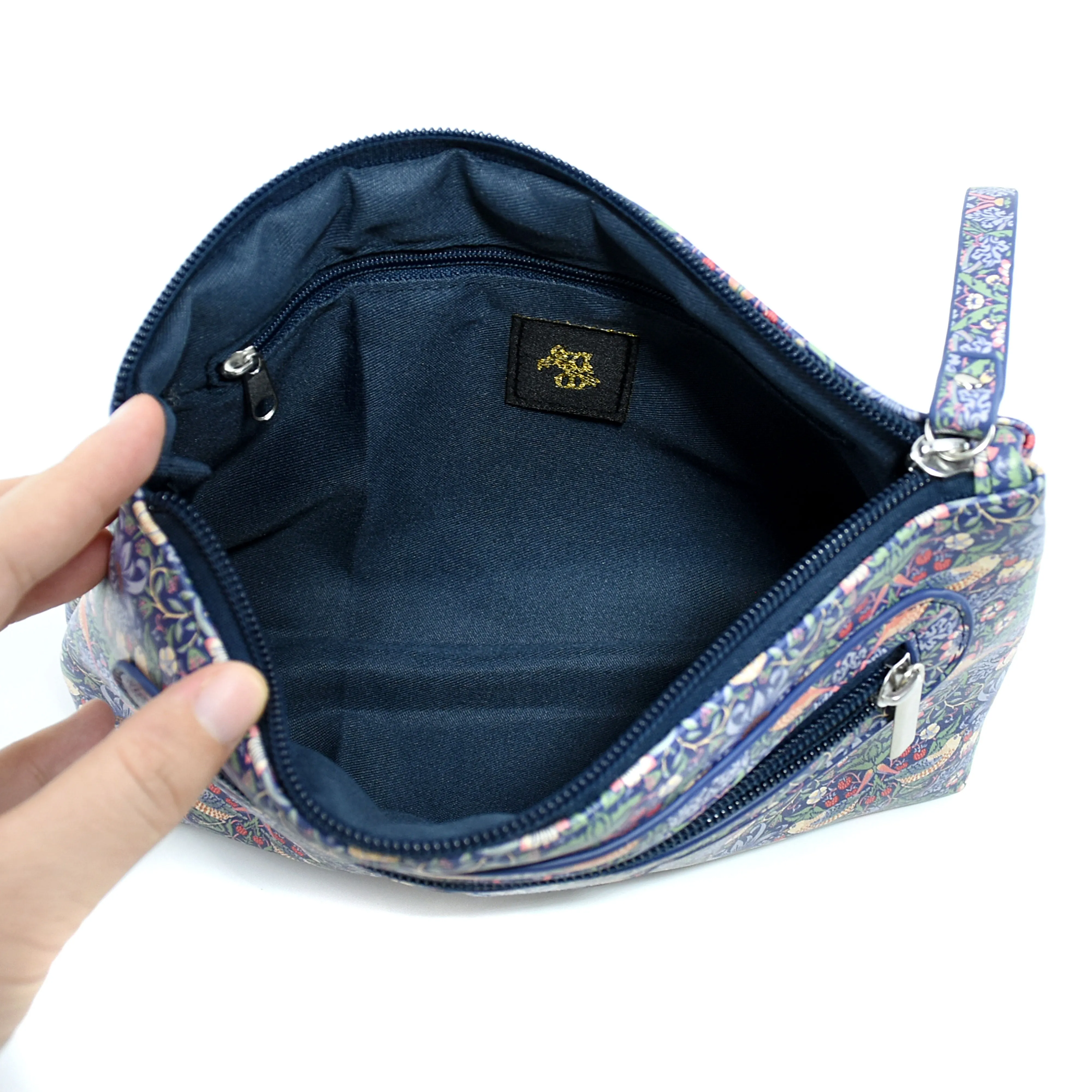 Cosmetic Bag - Strawberry Thief