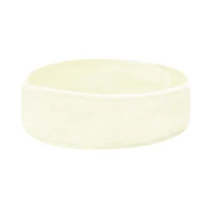Cosmetic Headband High-Quality Terry Fabric Creamy