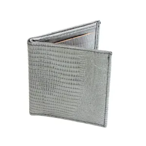 Credit Card Biillfold- Embossed Gray Print