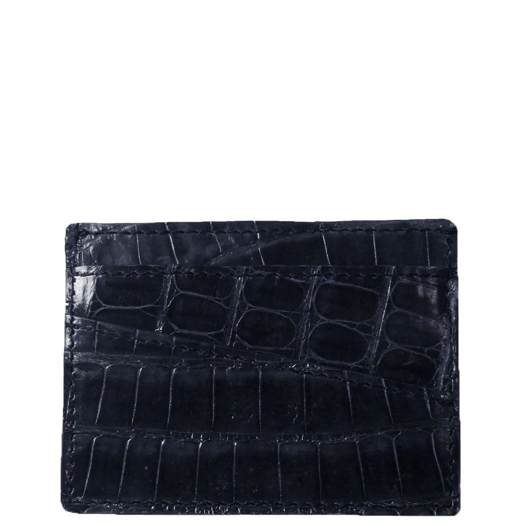Credit Card Holder in Crocodile
