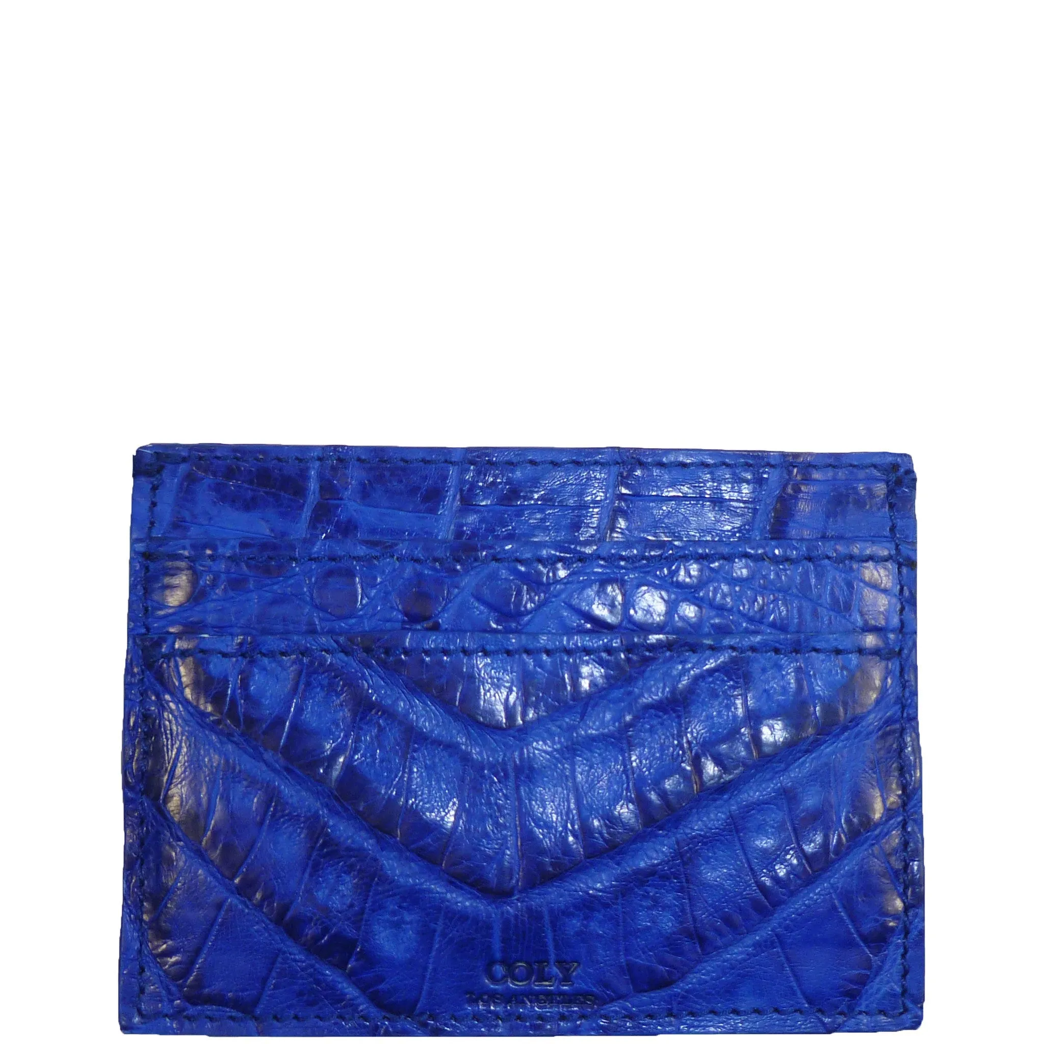Credit Card Holder in Crocodile